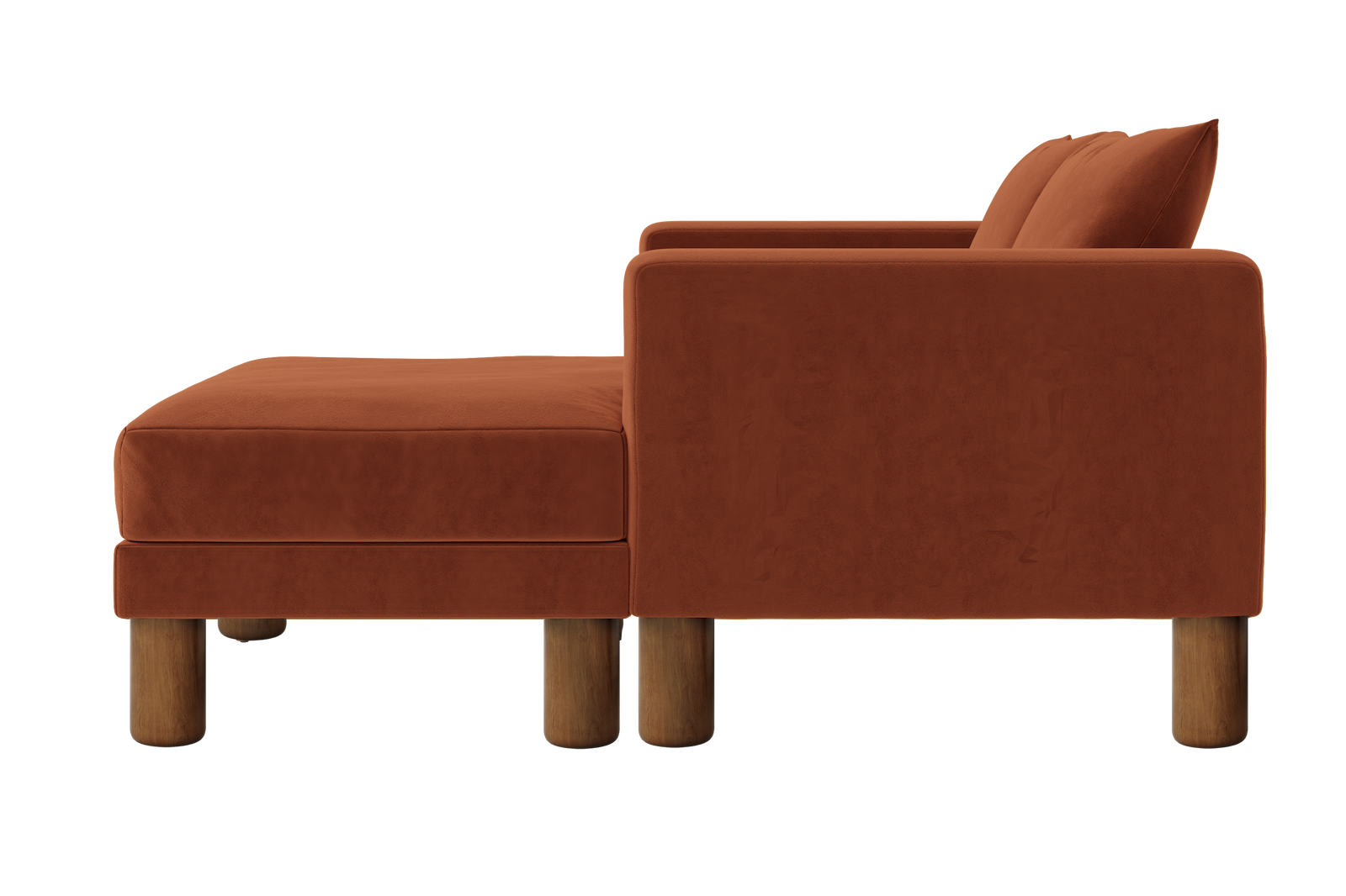 The Essential Loveseat Sectional | Recycled Velvet