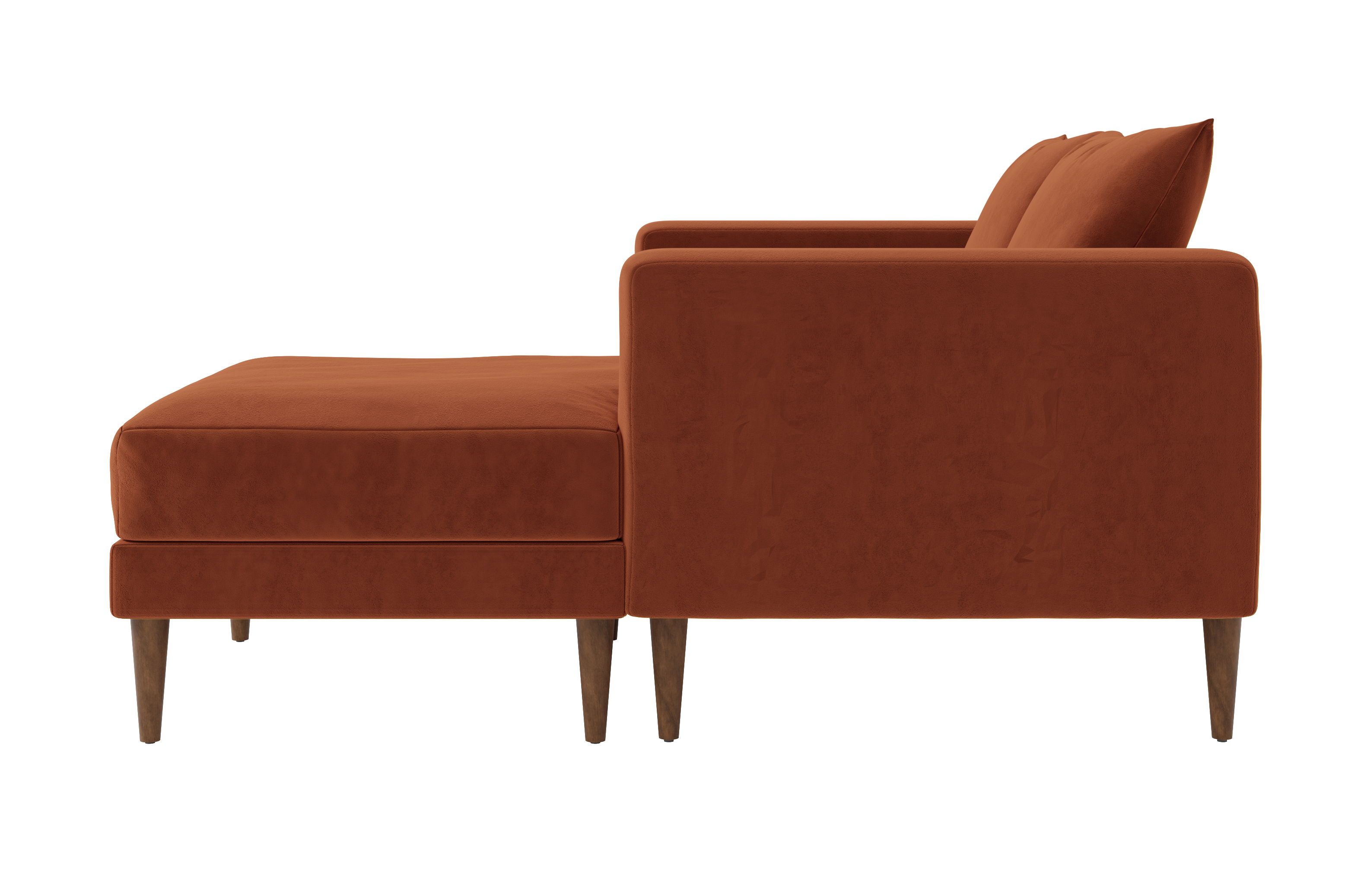 The Essential Loveseat Sectional | Recycled Velvet