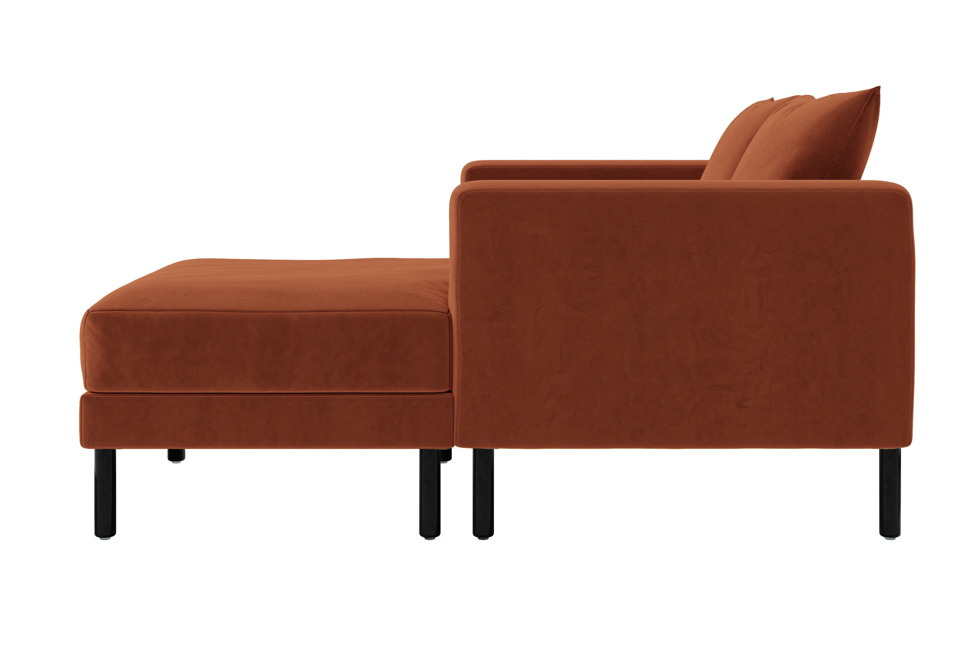 The Essential Loveseat Sectional | Recycled Velvet
