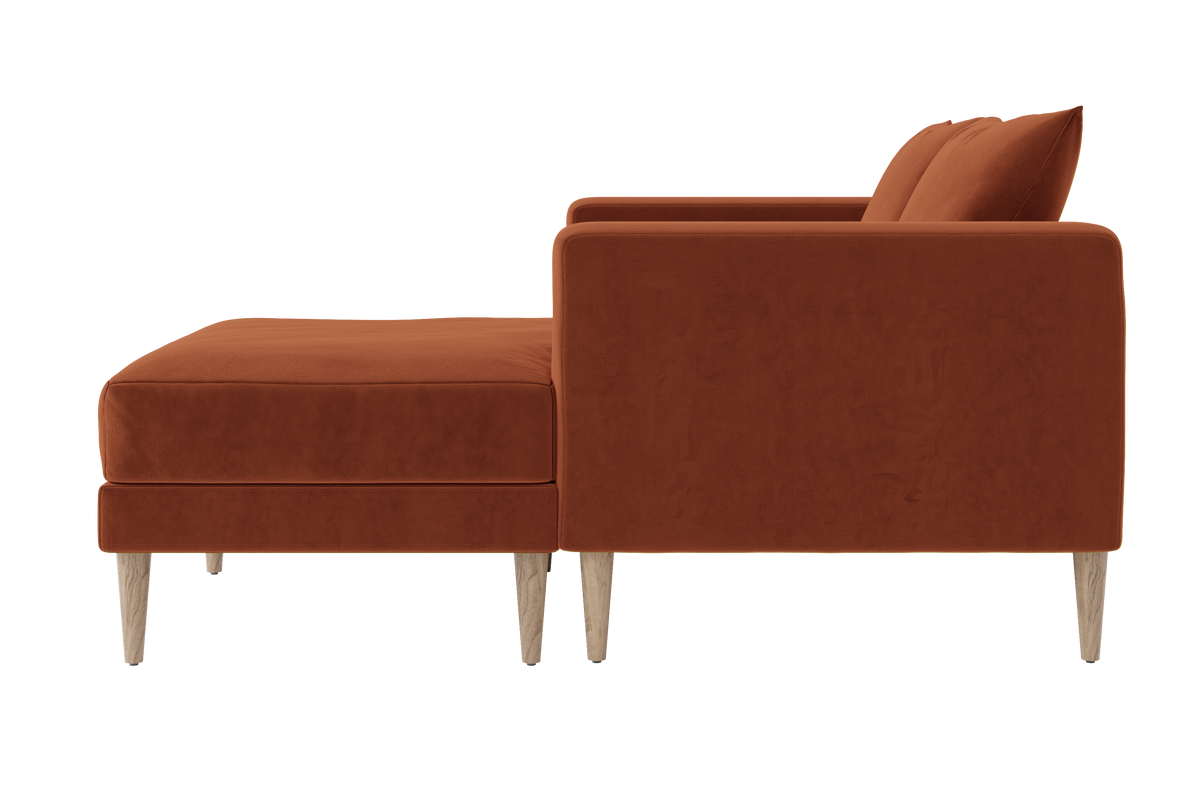 The Essential Loveseat Sectional | Recycled Velvet