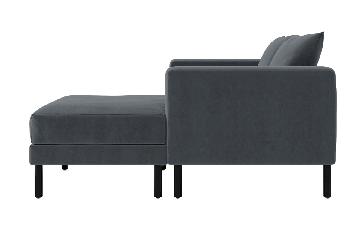 The Essential Loveseat Sectional | Recycled Velvet