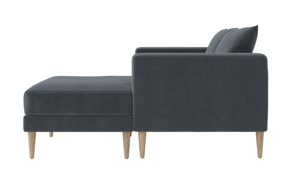 The Essential Loveseat Sectional | Recycled Velvet
