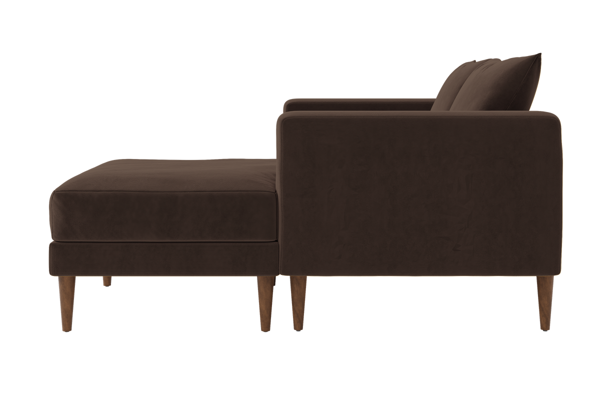 The Essential Loveseat Sectional | Recycled Velvet