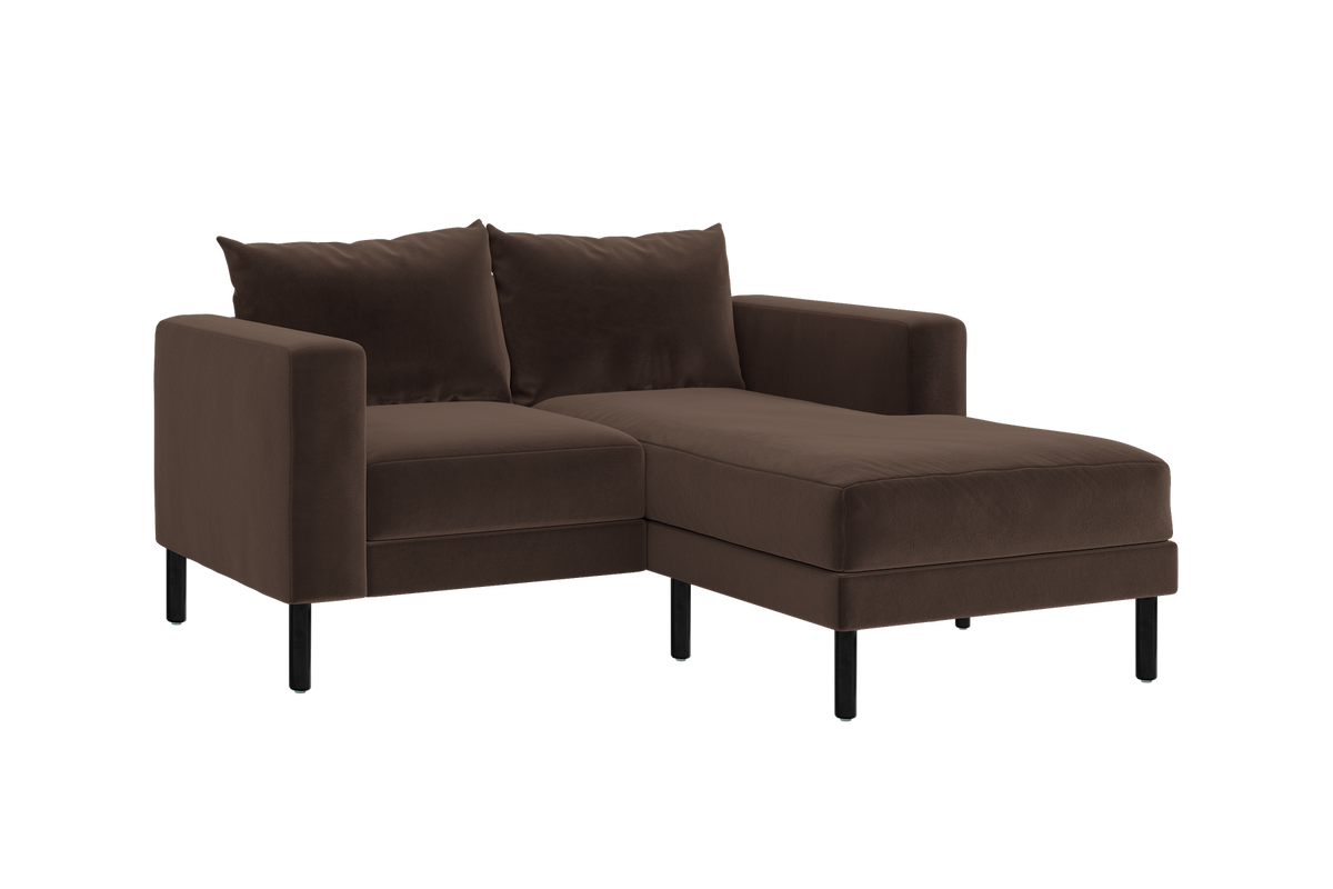 The Essential Loveseat Sectional | Recycled Velvet
