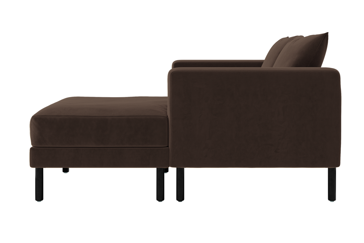The Essential Loveseat Sectional | Recycled Velvet