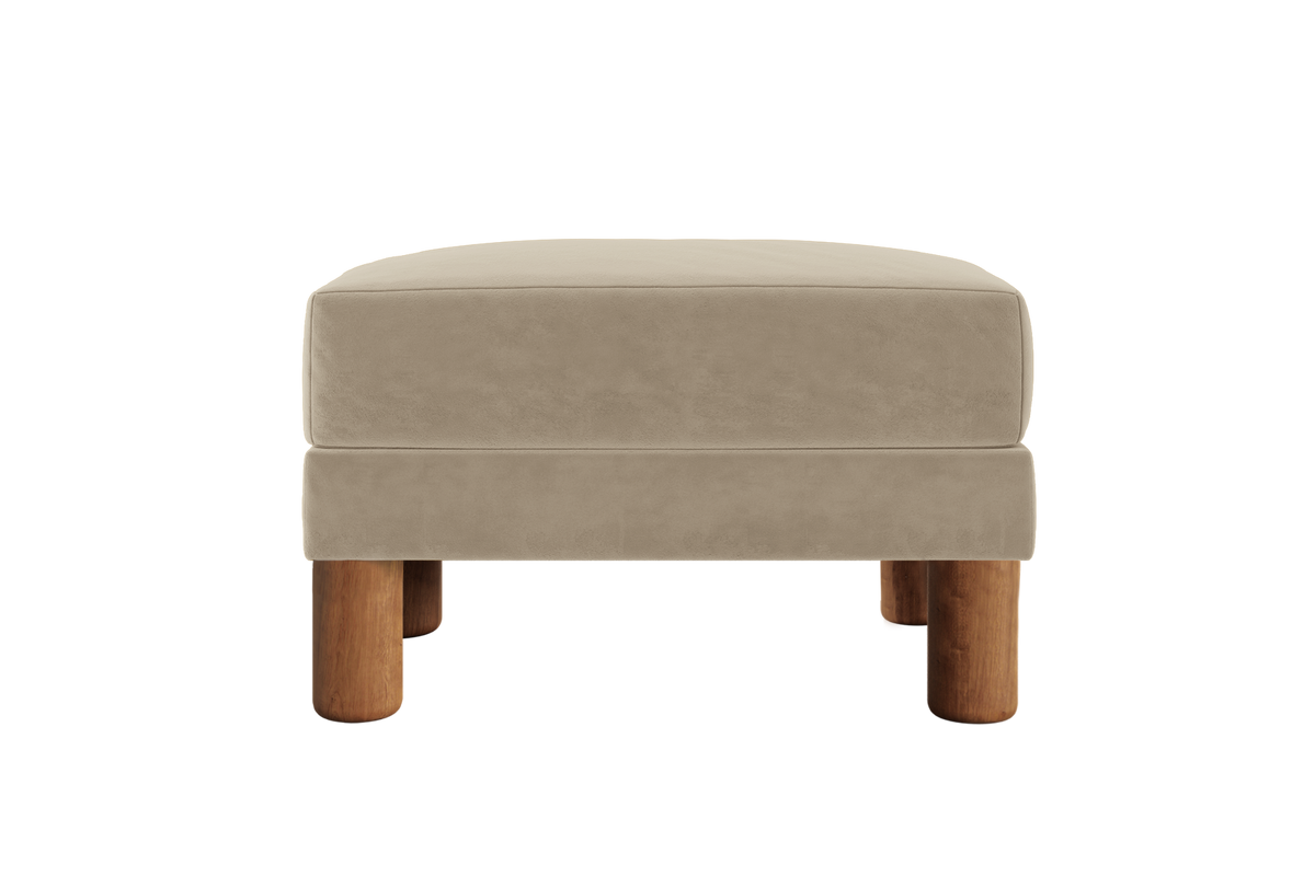 The Essential Ottoman | Recycled Velvet