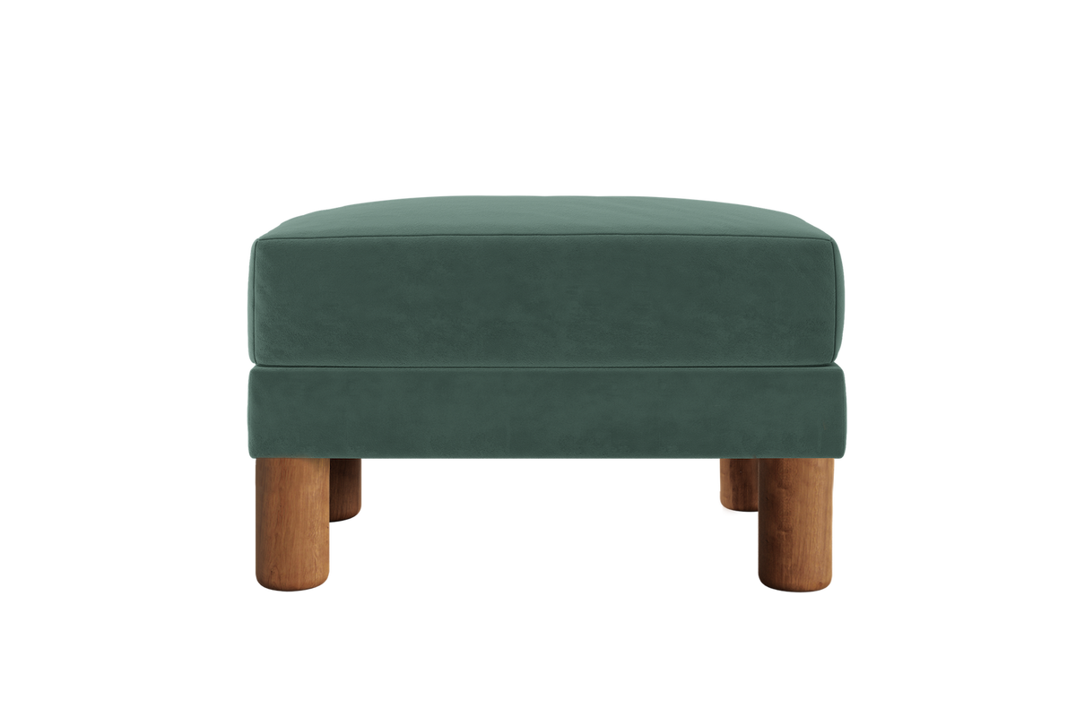 The Essential Ottoman | Recycled Velvet
