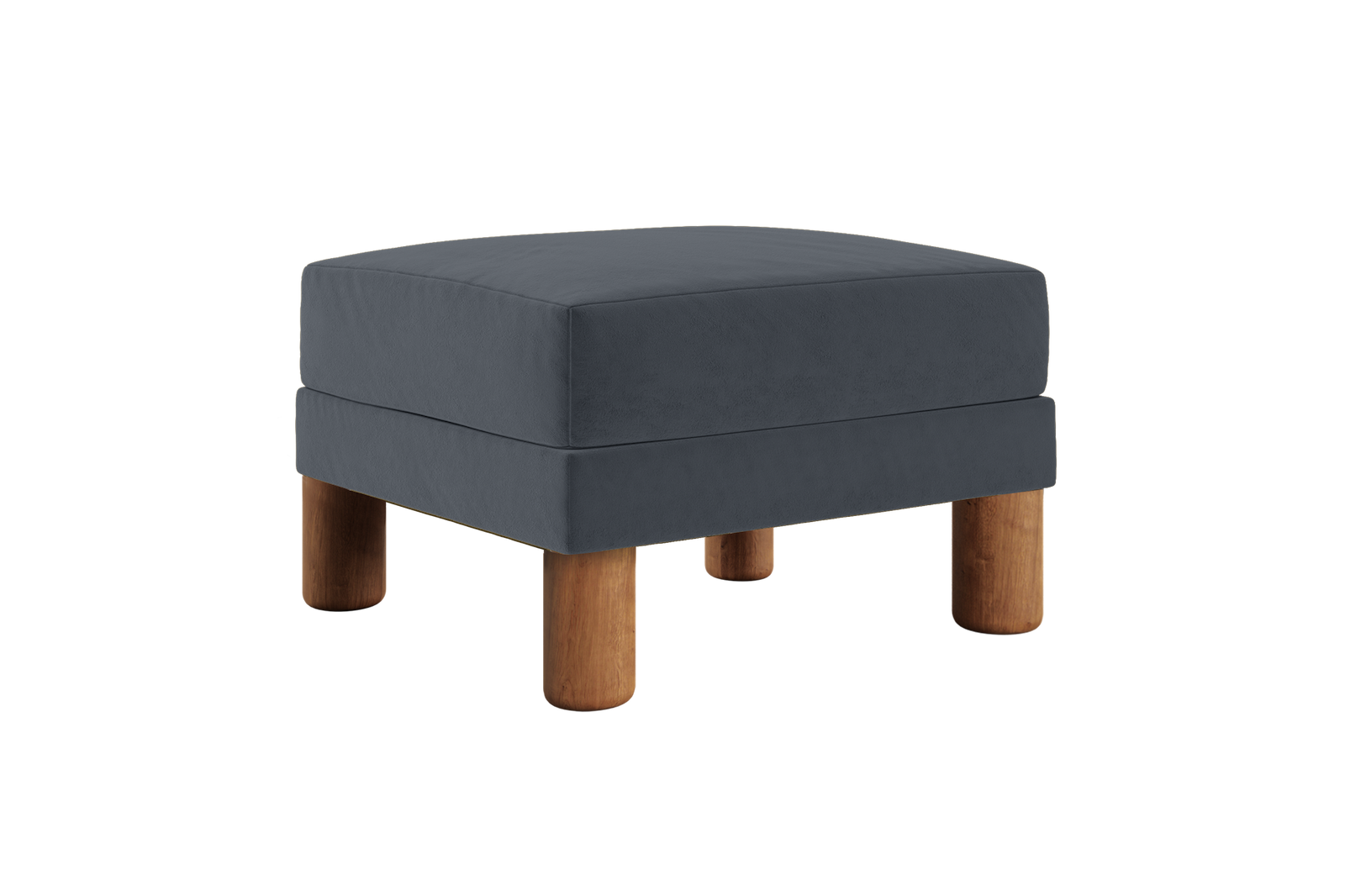 The Essential Ottoman | Recycled Velvet