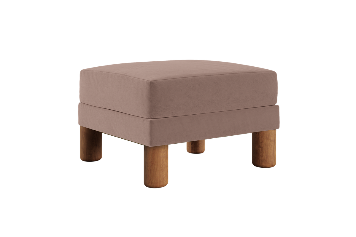 The Essential Ottoman | Recycled Velvet
