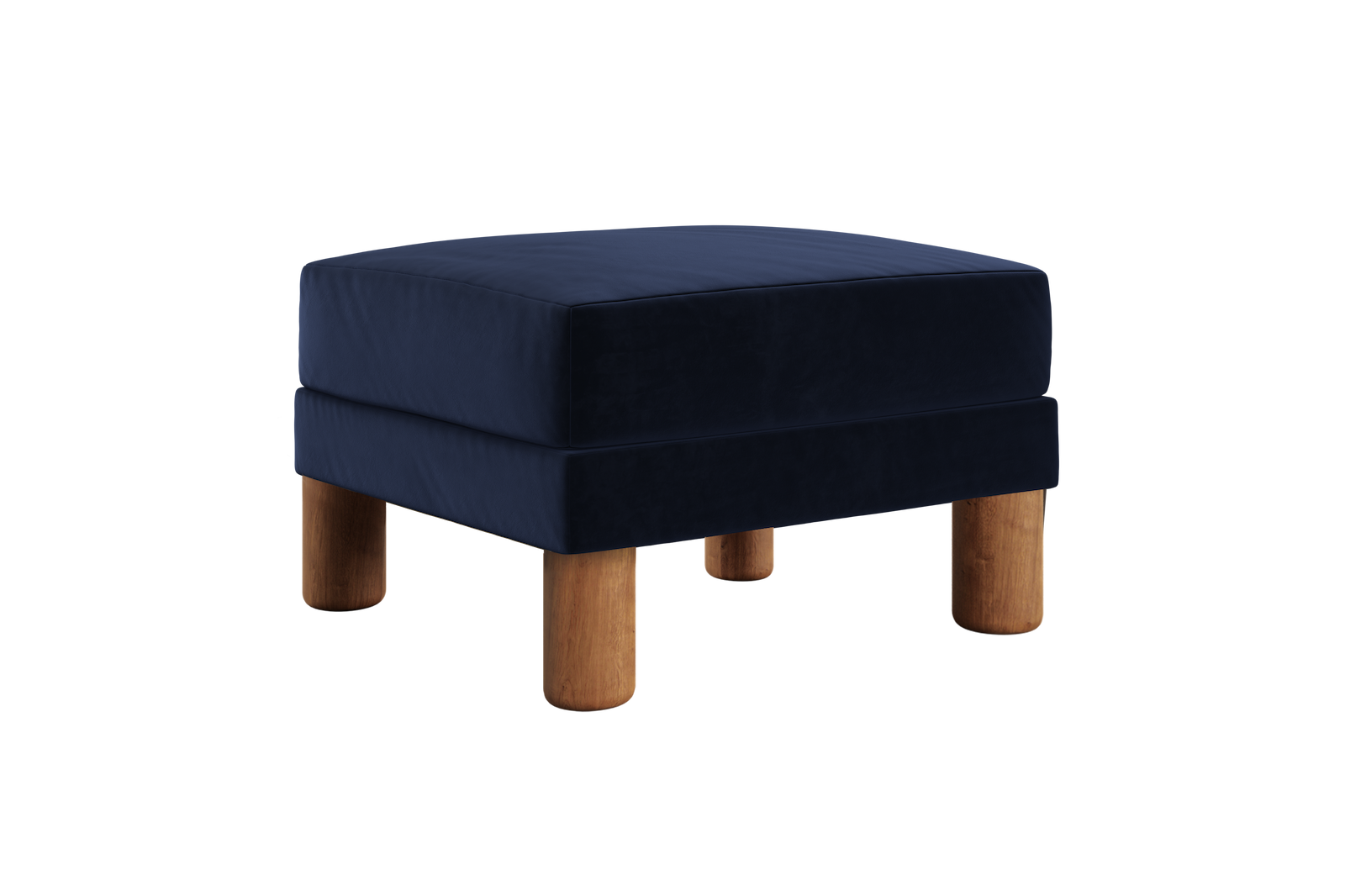 The Essential Ottoman | Recycled Velvet