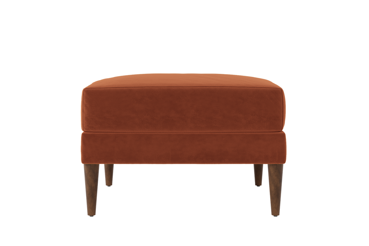 The Essential Ottoman | Recycled Velvet