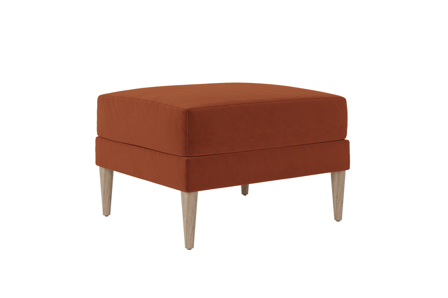 The Essential Ottoman | Recycled Velvet