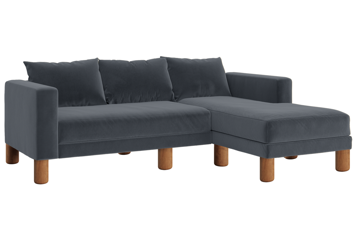 The Essential Sectional | Recycled Velvet