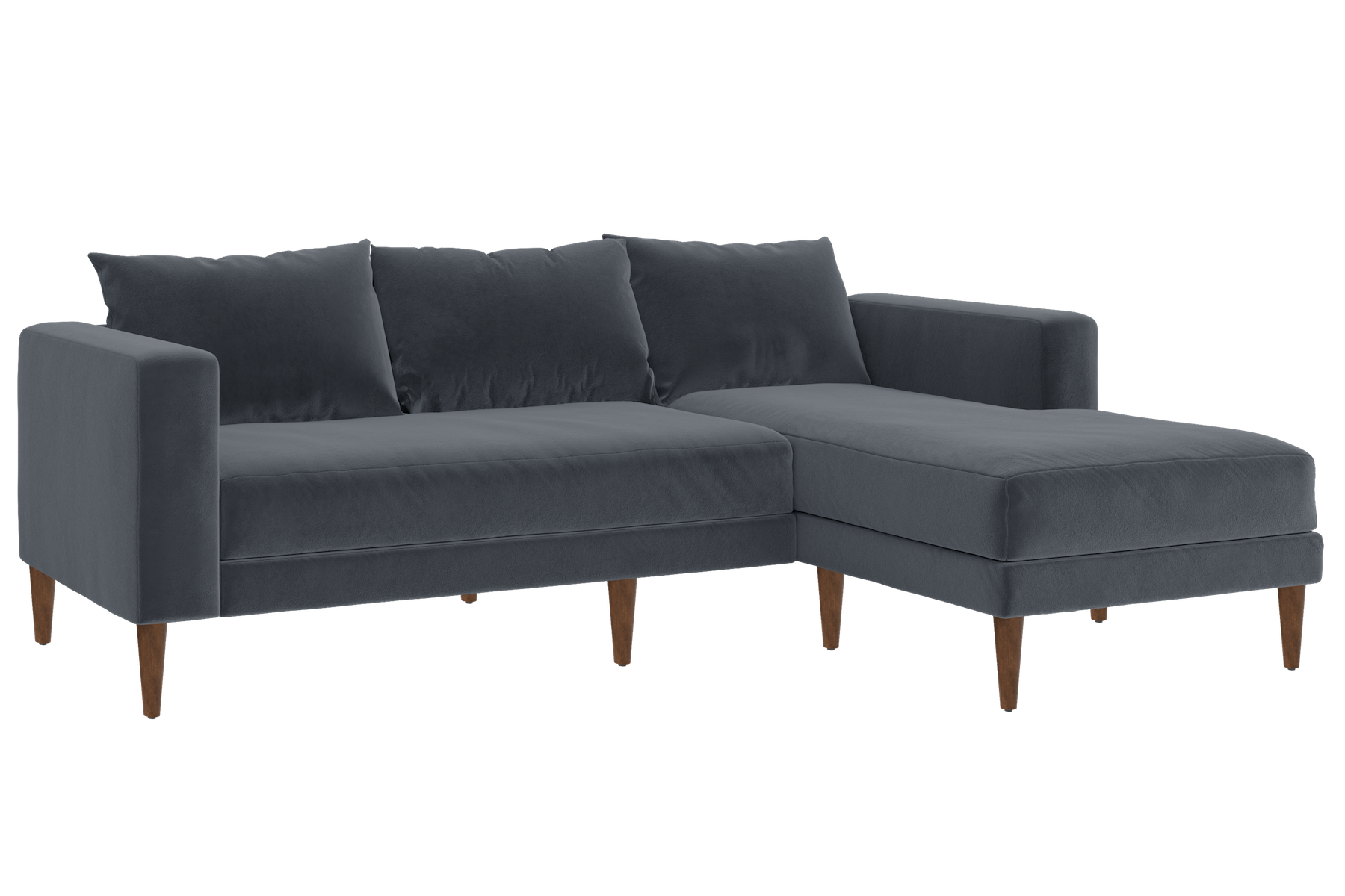 The Essential Sectional | Recycled Velvet