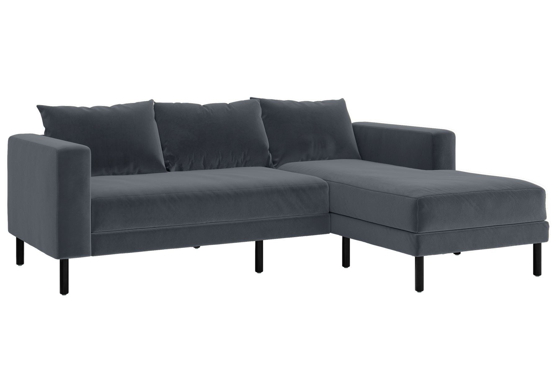 The Essential Sectional | Recycled Velvet