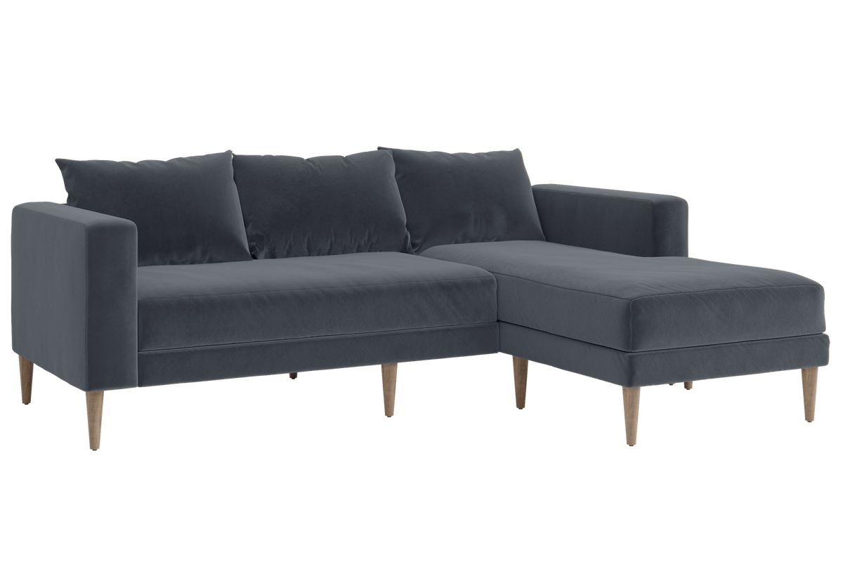 The Essential Sectional | Recycled Velvet