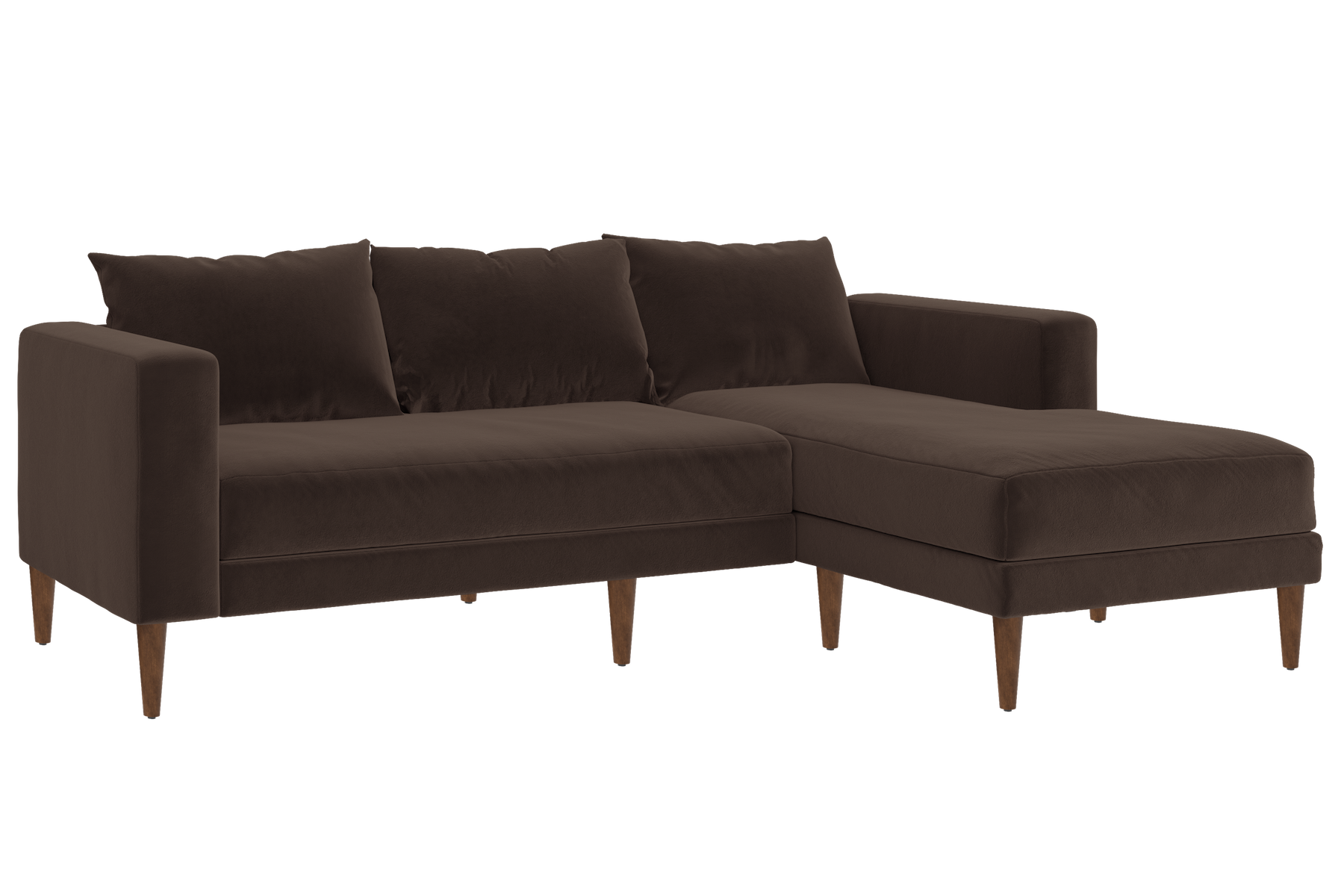 The Essential Sectional | Recycled Velvet