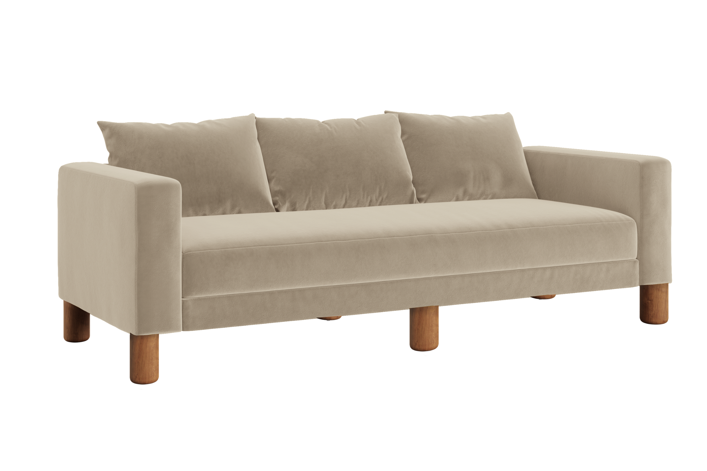 The Essential Sofa | Recycled Velvet