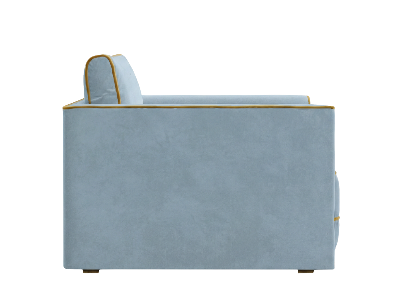 The Eclipse Sleeper Chair in Recycled Velvet