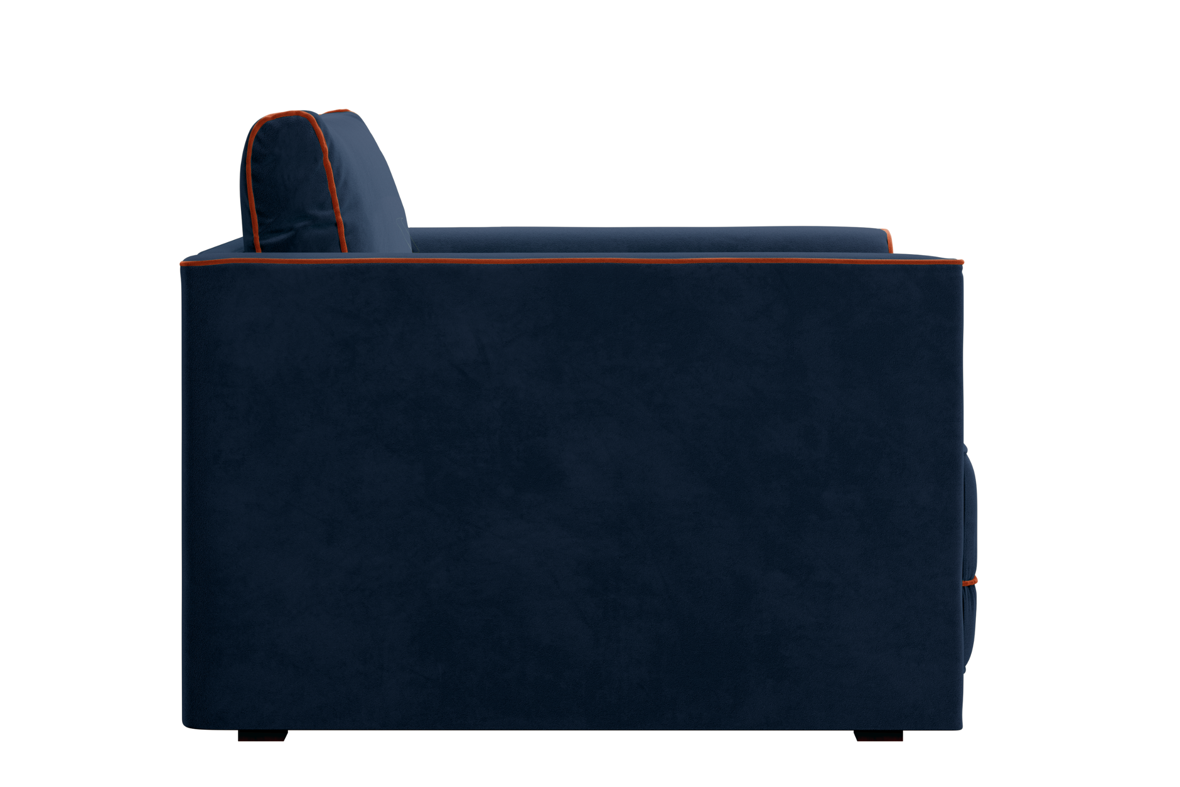 The Eclipse Sleeper Chair in Recycled Velvet