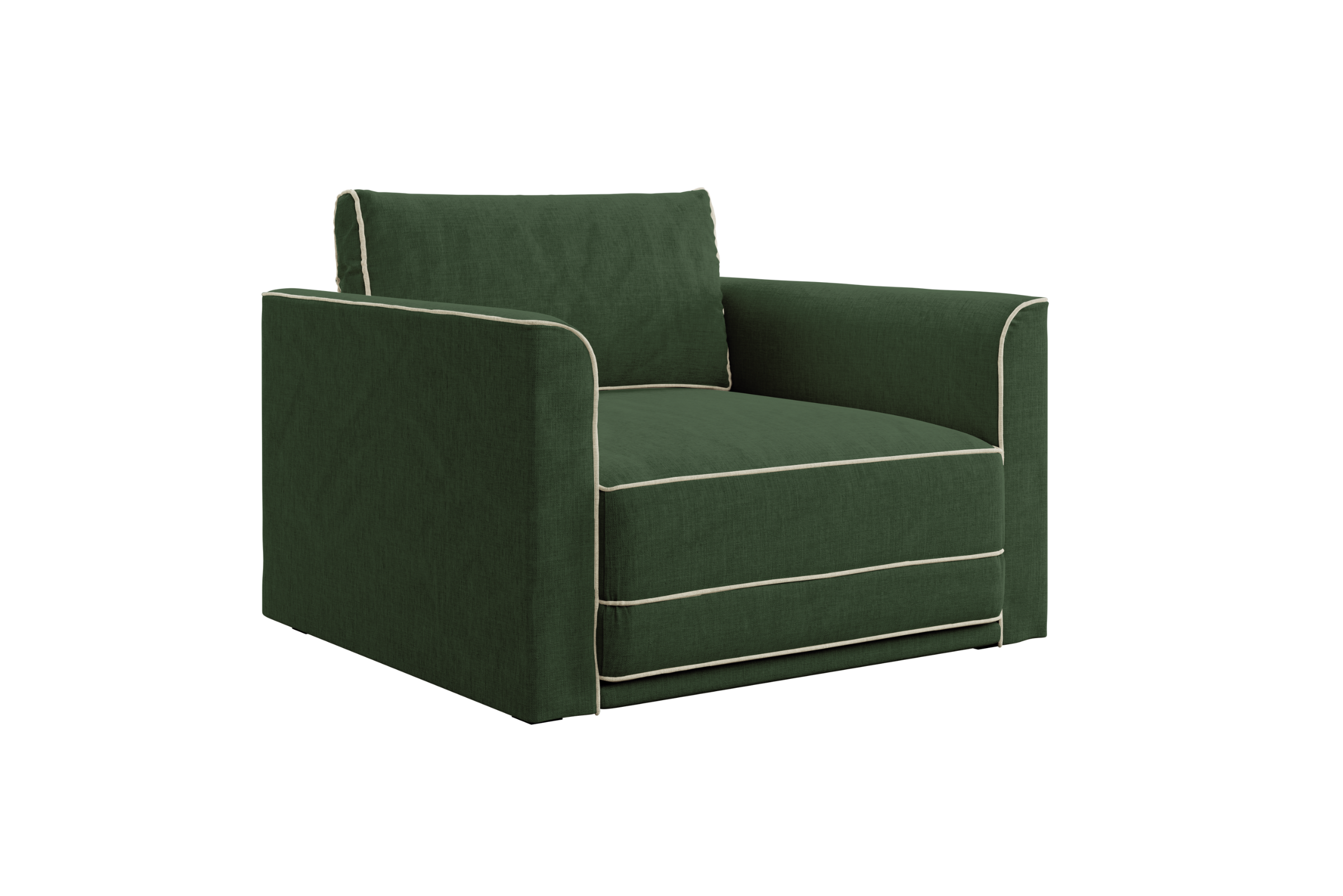 The Eclipse Sleeper Chair in Hemp Blend