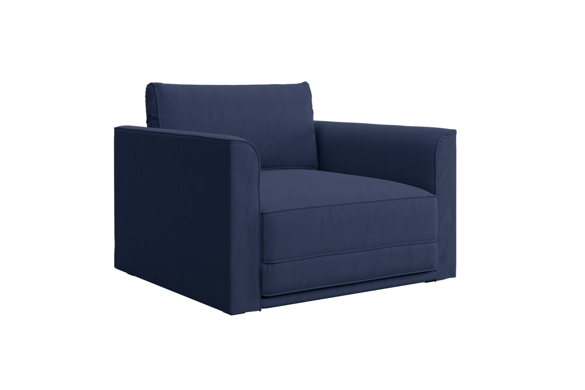 The Eclipse Sleeper Chair in Upcycled Poly