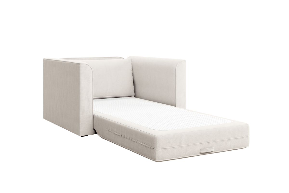 The Eclipse Sleeper Chair in Upcycled Poly