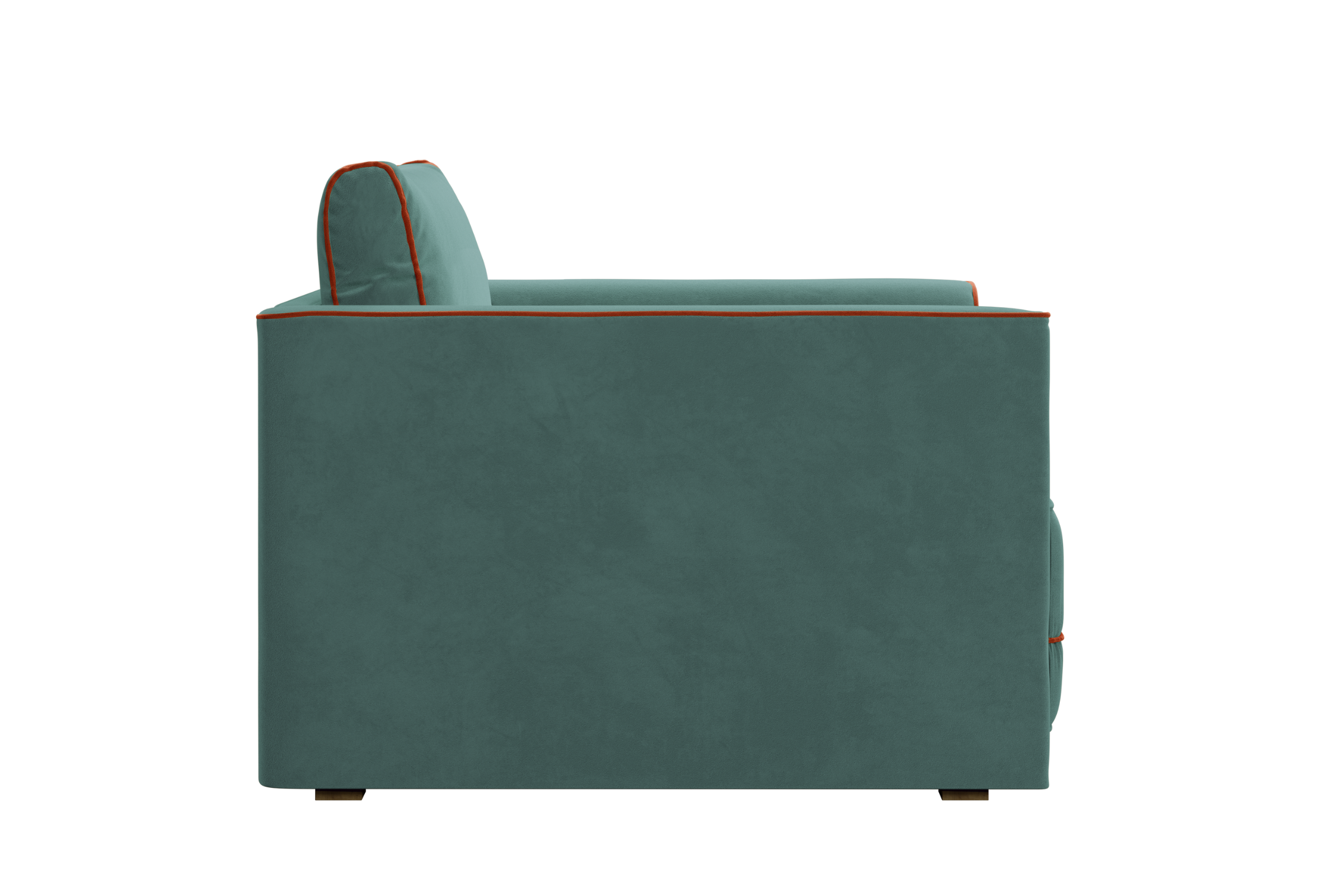 The Eclipse Sleeper Chair in Recycled Velvet