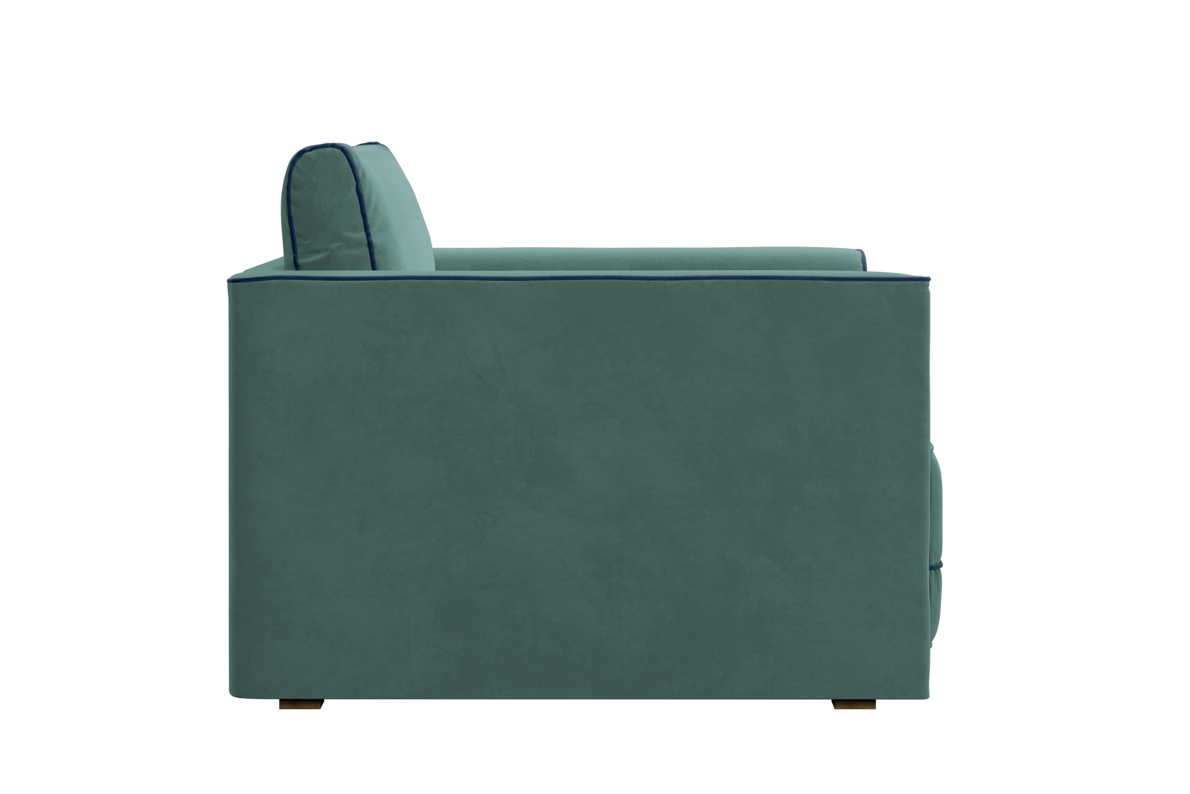 The Eclipse Sleeper Chair in Recycled Velvet