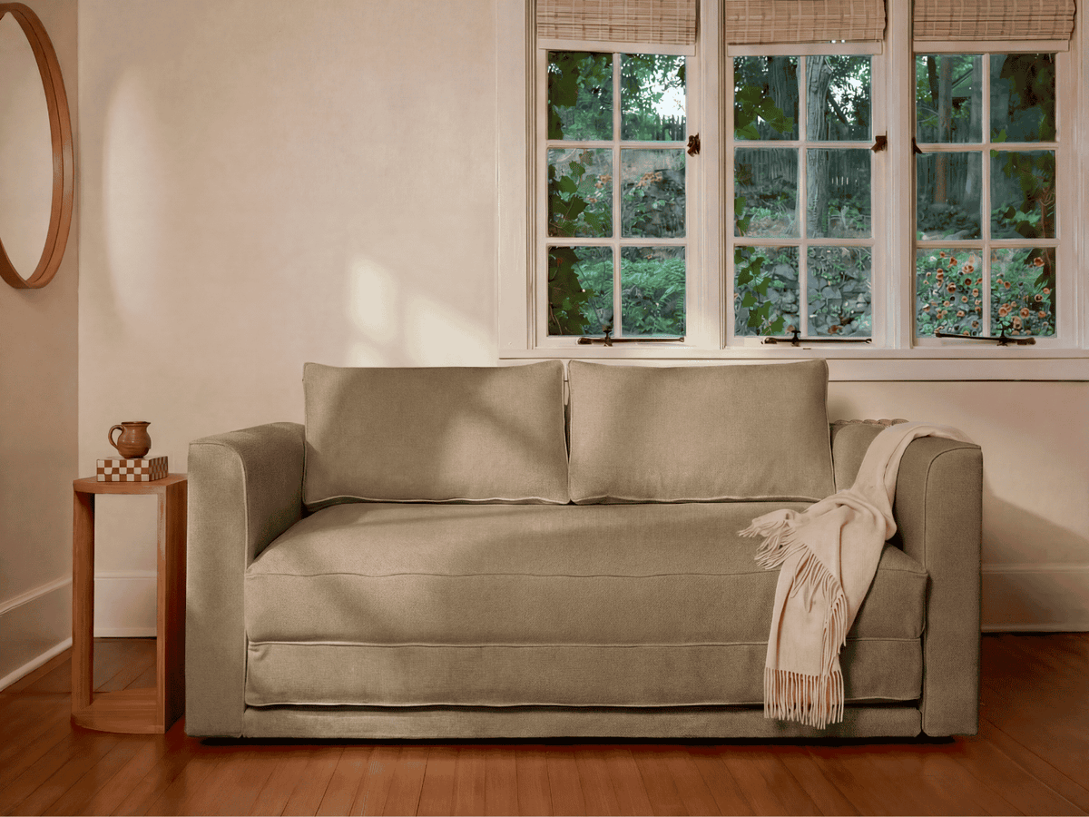 The Eclipse Sleeper Sofa | Upcycled Poly