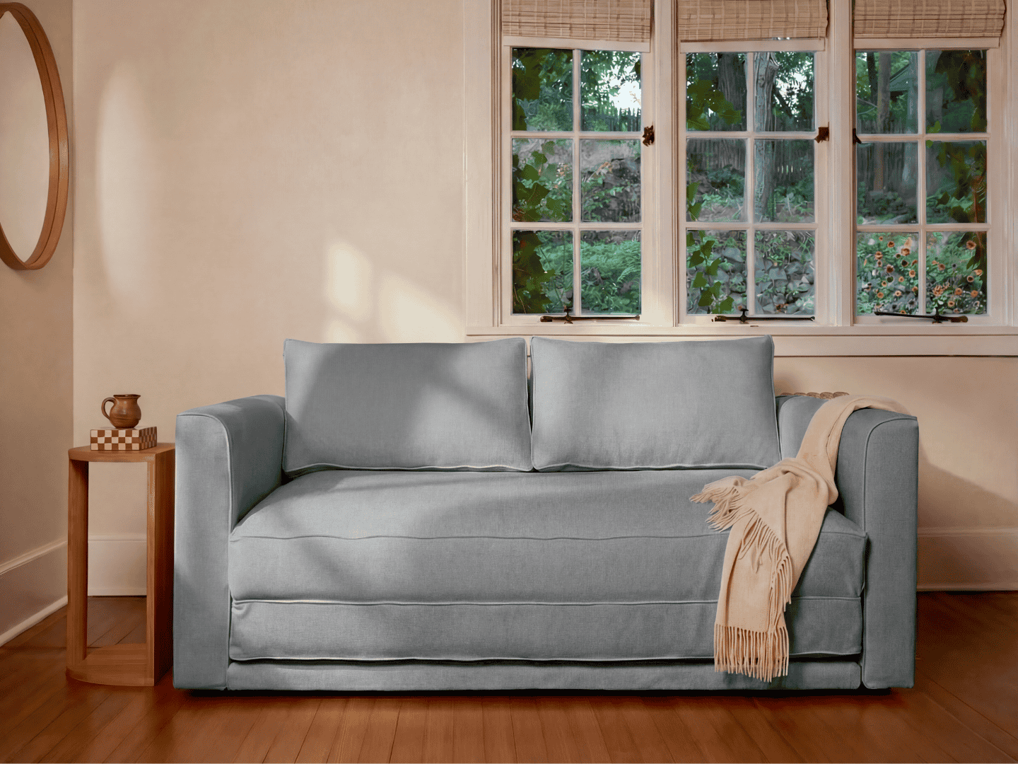 The Eclipse Sleeper Sofa | Upcycled Poly
