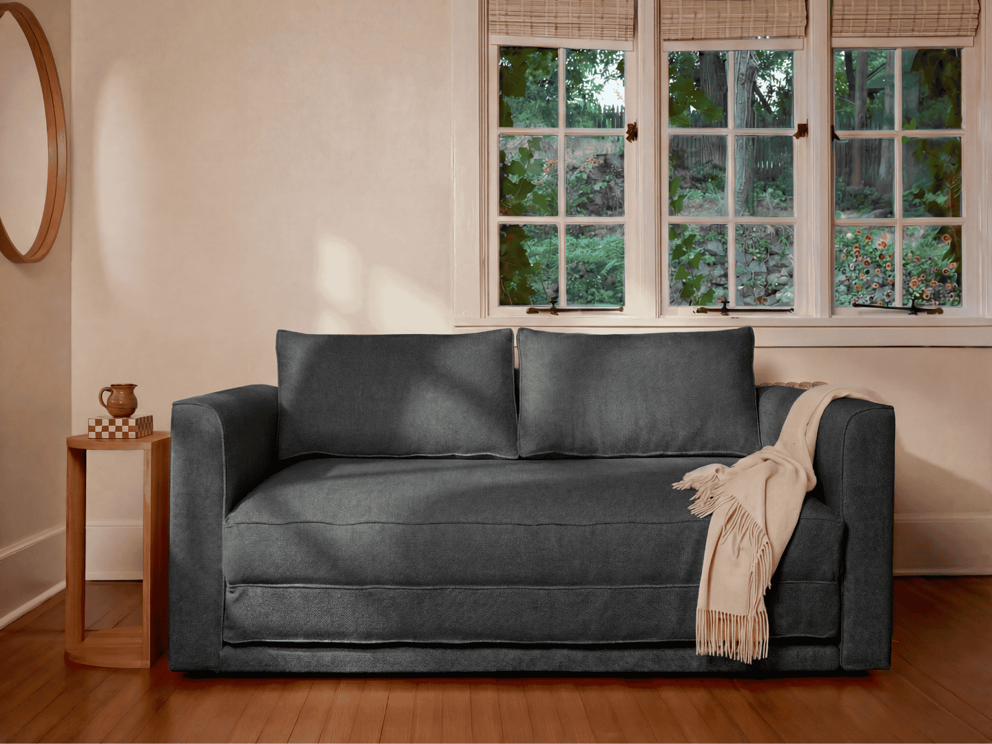 The Eclipse Sleeper Sofa | Upcycled Poly