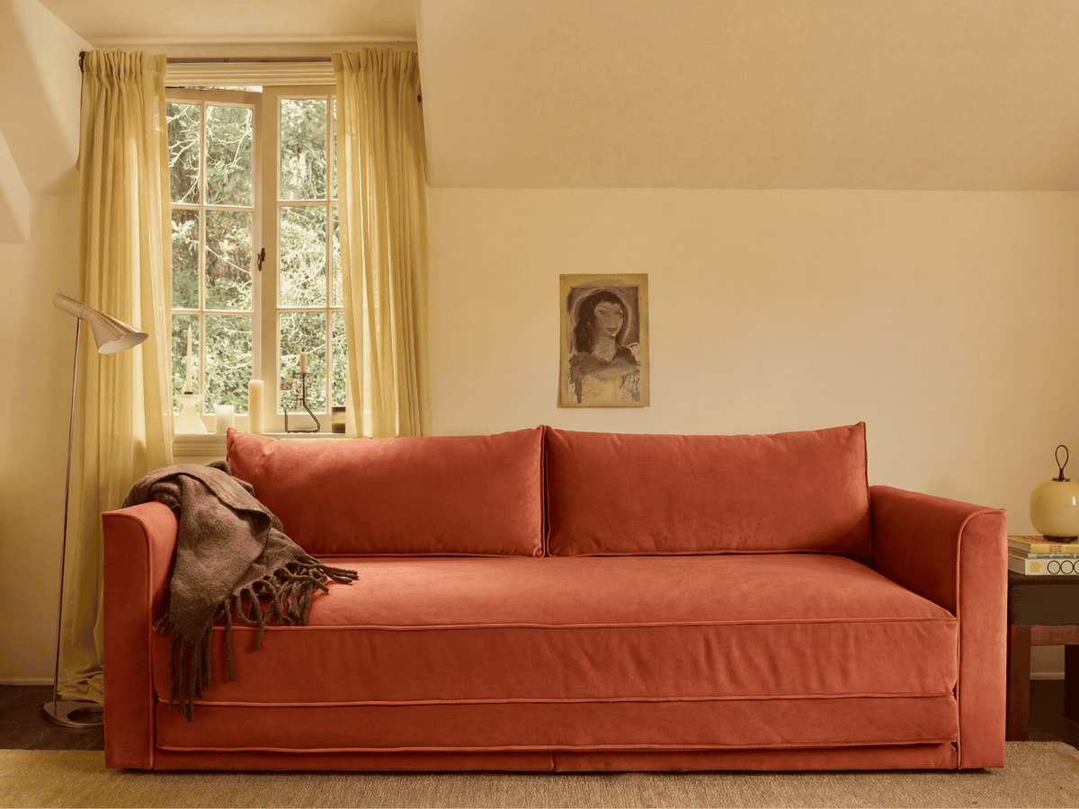 The Eclipse Sleeper Sofa | 90" | Recycled Velvet
