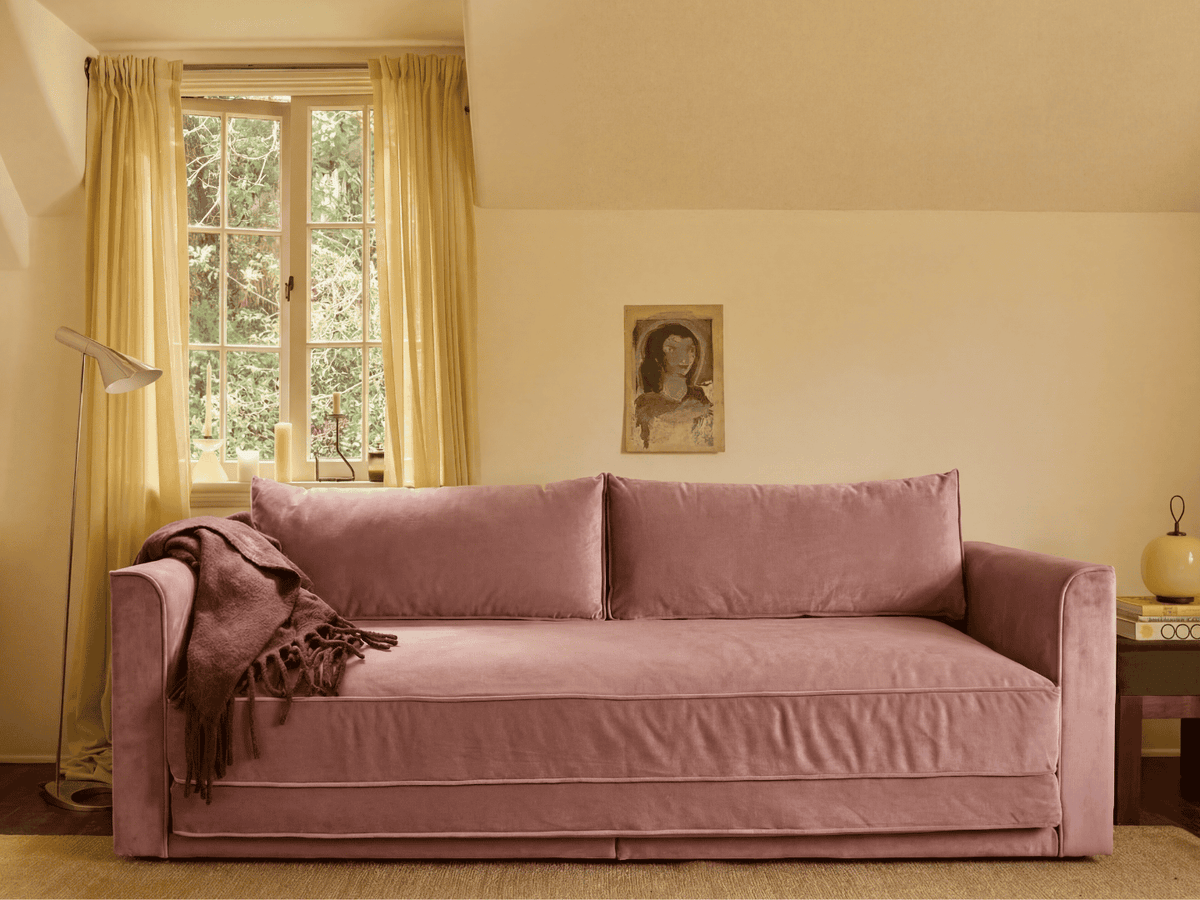 The Eclipse Sleeper Sofa | 90" | Recycled Velvet