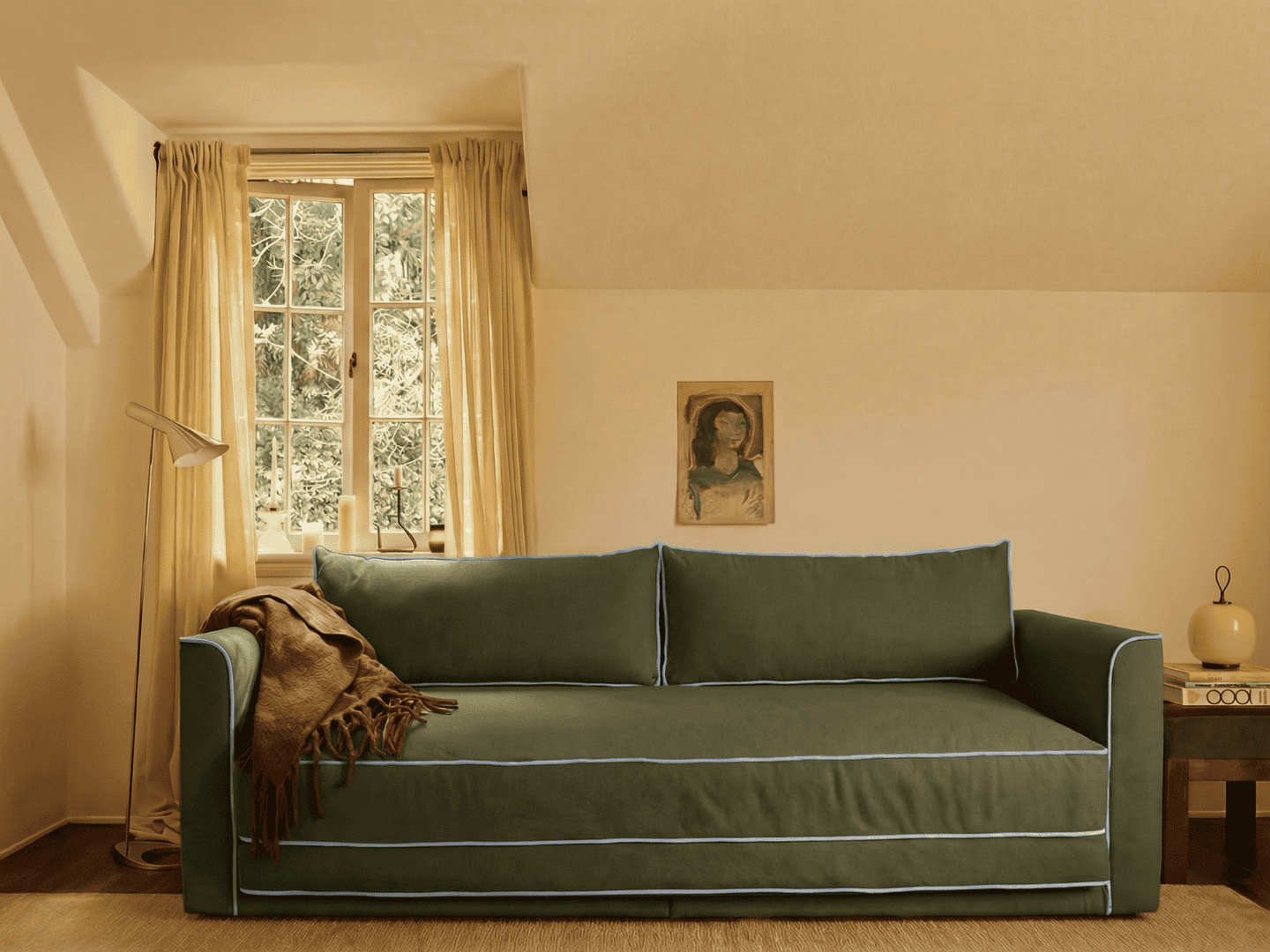 The Eclipse Sleeper Sofa | 90" | Hemp Blend