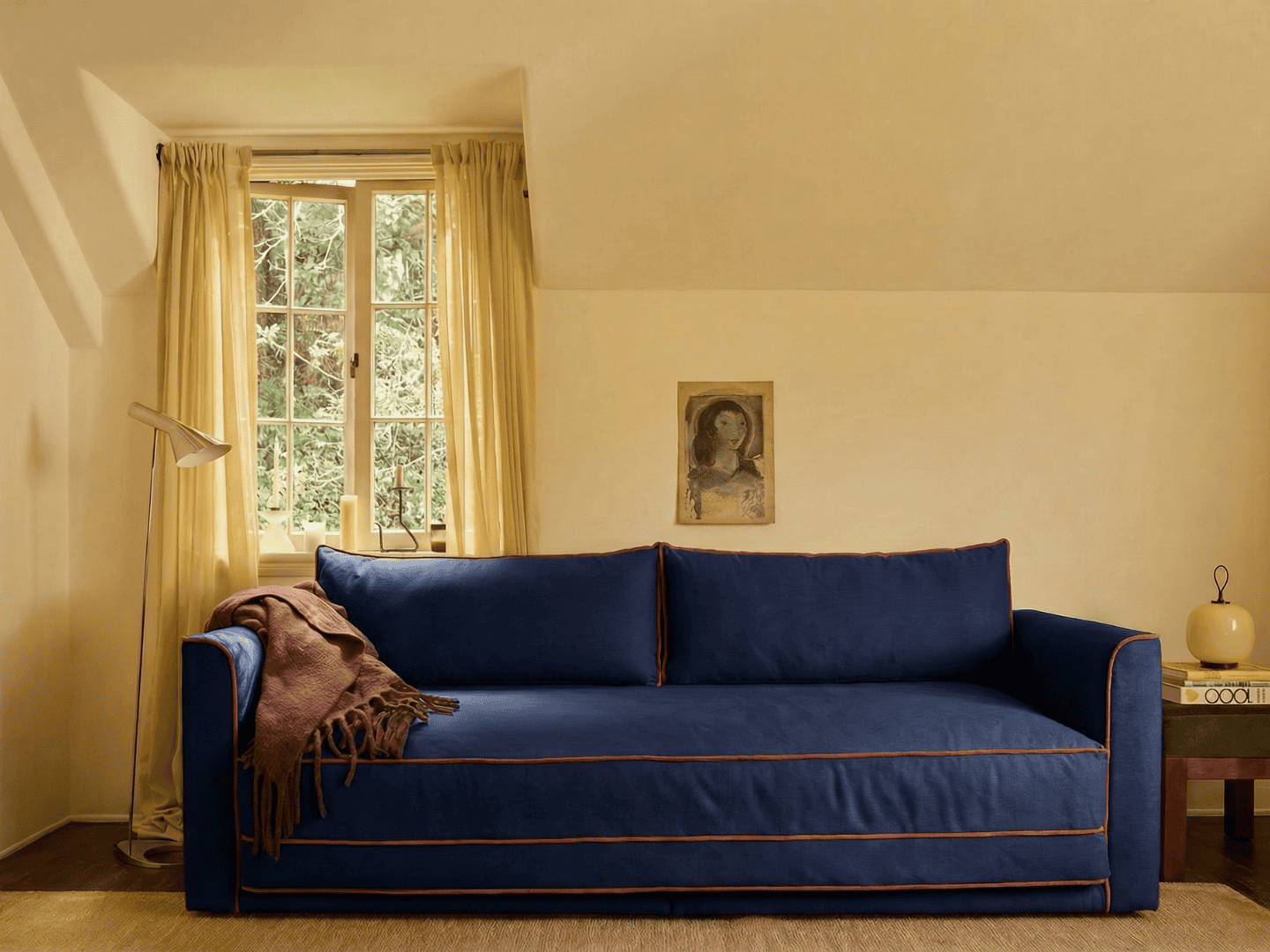 The Eclipse Sleeper Sofa | 90" | Recycled Velvet