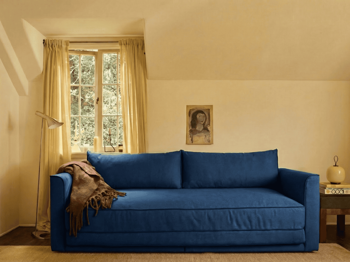 The Eclipse Sleeper Sofa | 90" | Upcycled Poly
