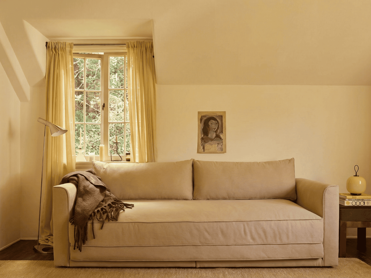 The Eclipse Sleeper Sofa | 90" | Hemp Blend