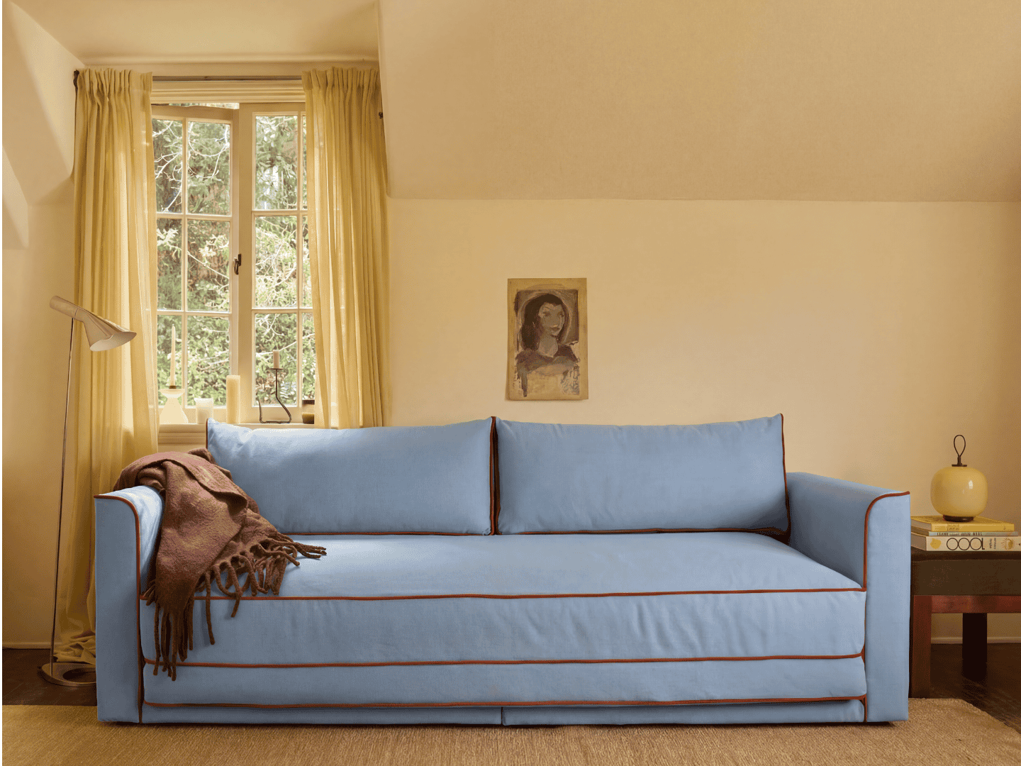 The Eclipse Sleeper Sofa | 90" | Hemp Blend