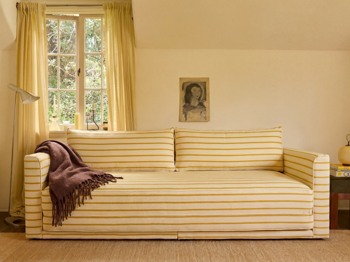 The Eclipse Sleeper Sofa | 90" | Hemp Blend