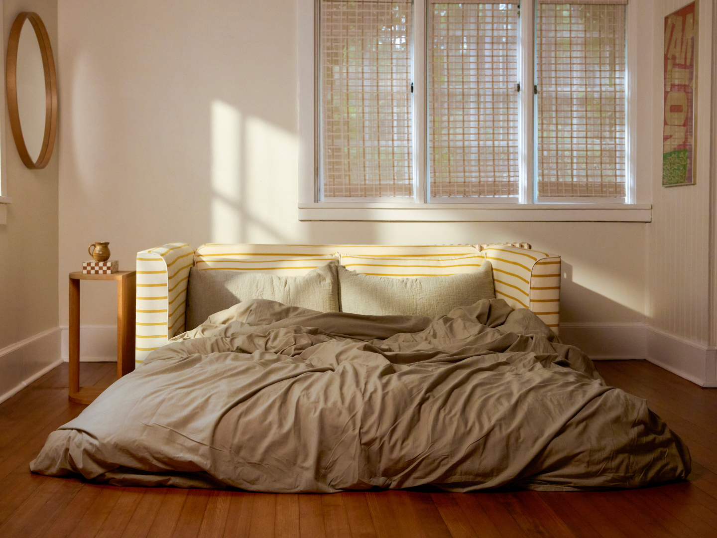The Eclipse Sleeper Sofa | Hemp Blend