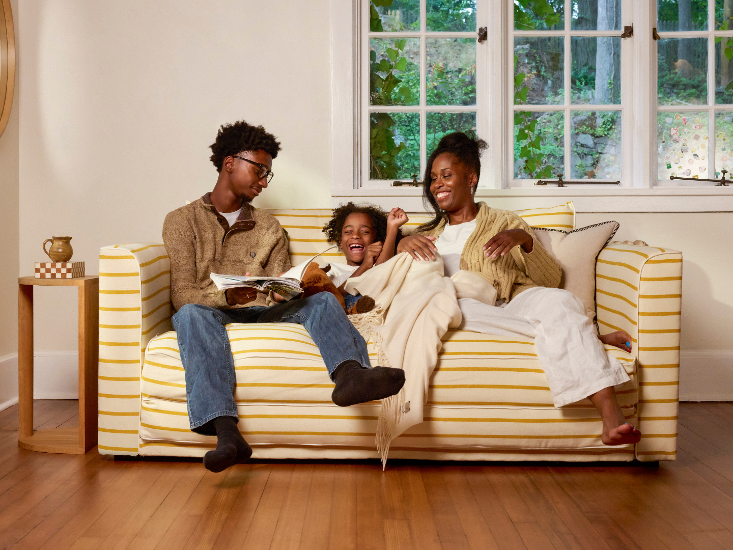 The Eclipse Sleeper Sofa | Hemp Blend
