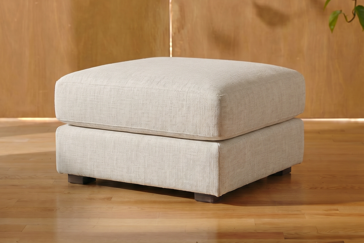 The Elevate Ottoman | Upcycled Poly