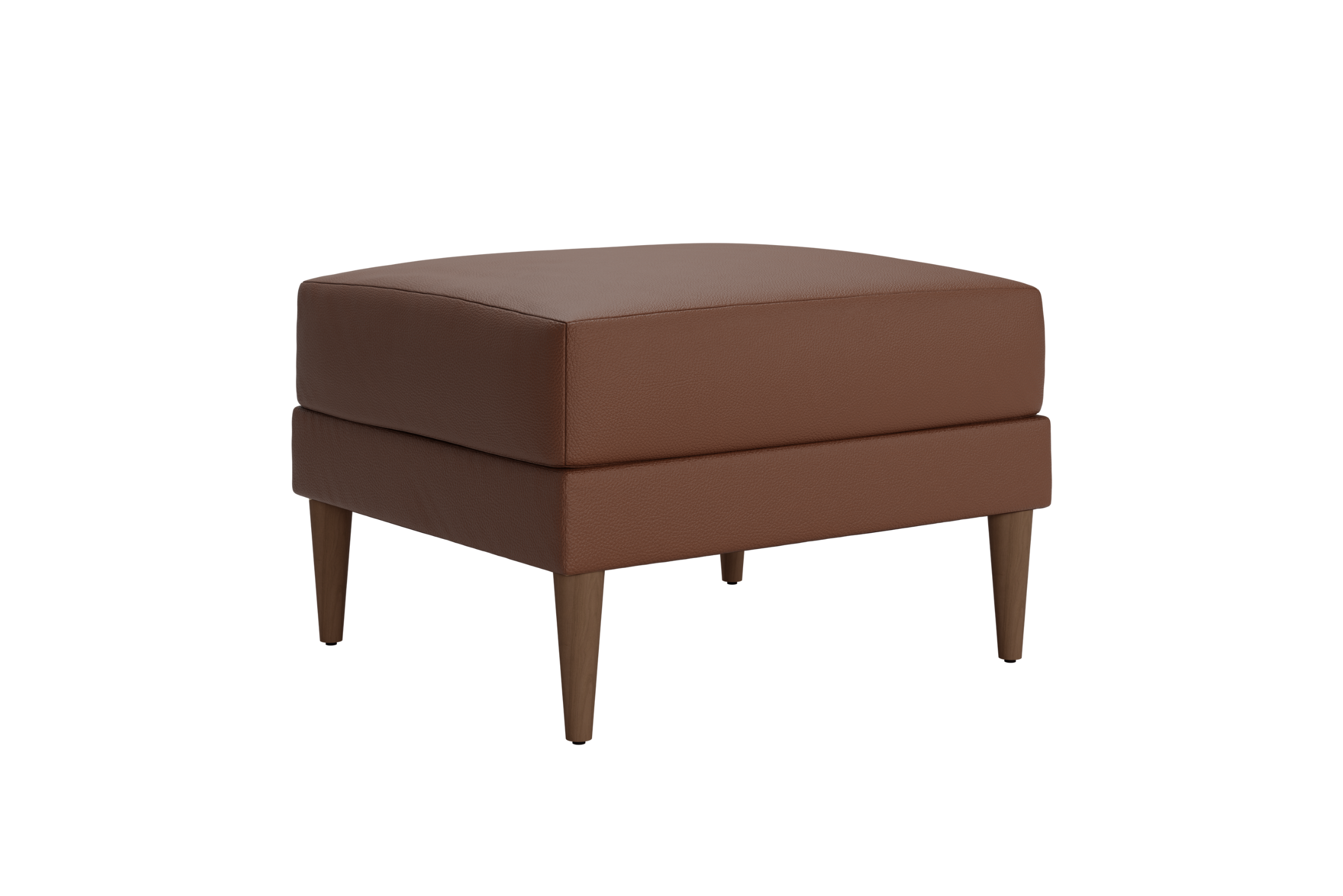 The Essential Ottoman | Cactus Leather