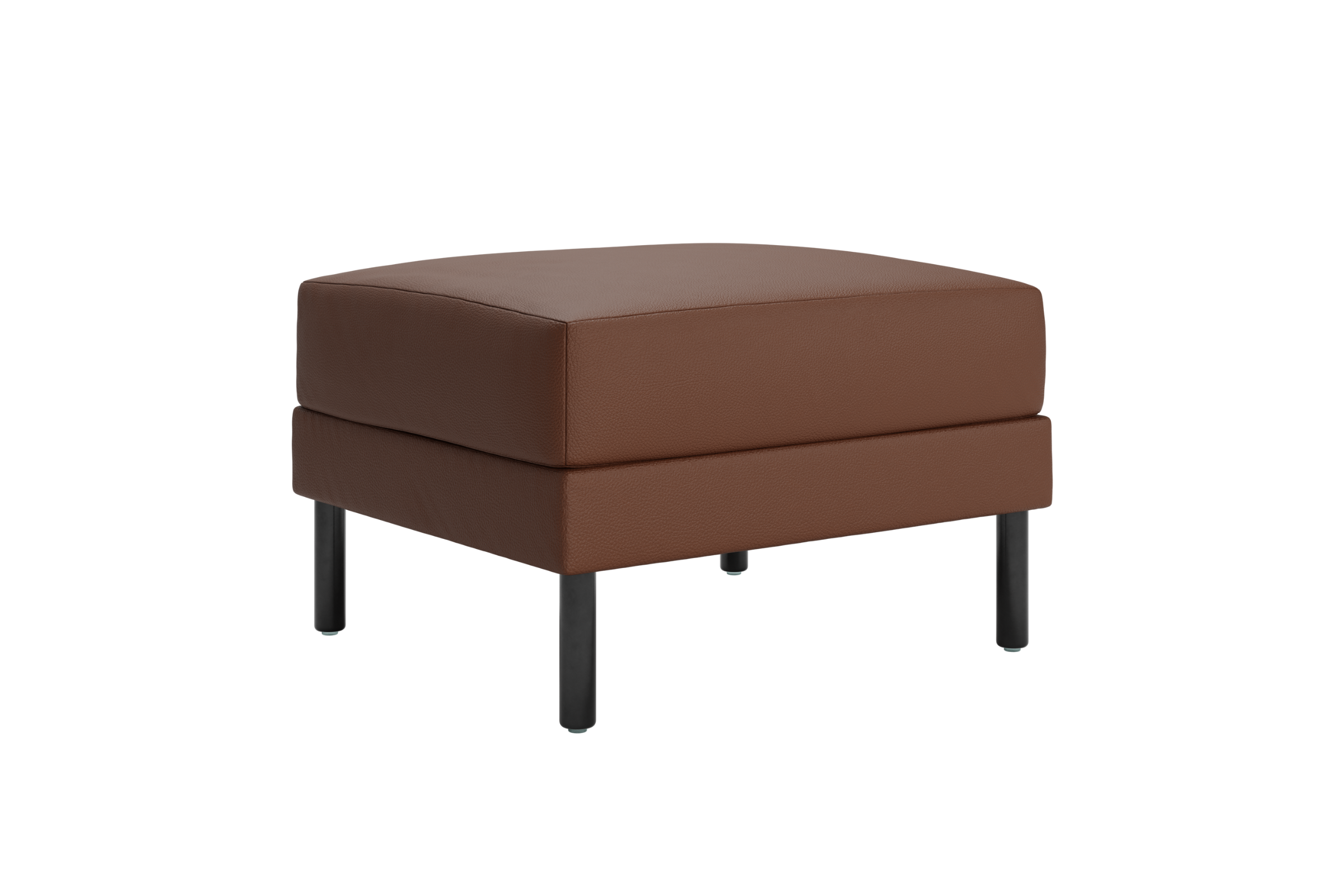 The Essential Ottoman | Cactus Leather