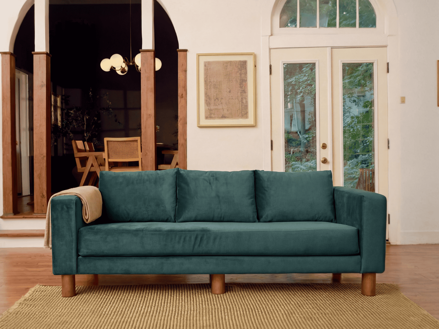 The Essential Sofa | Recycled Velvet