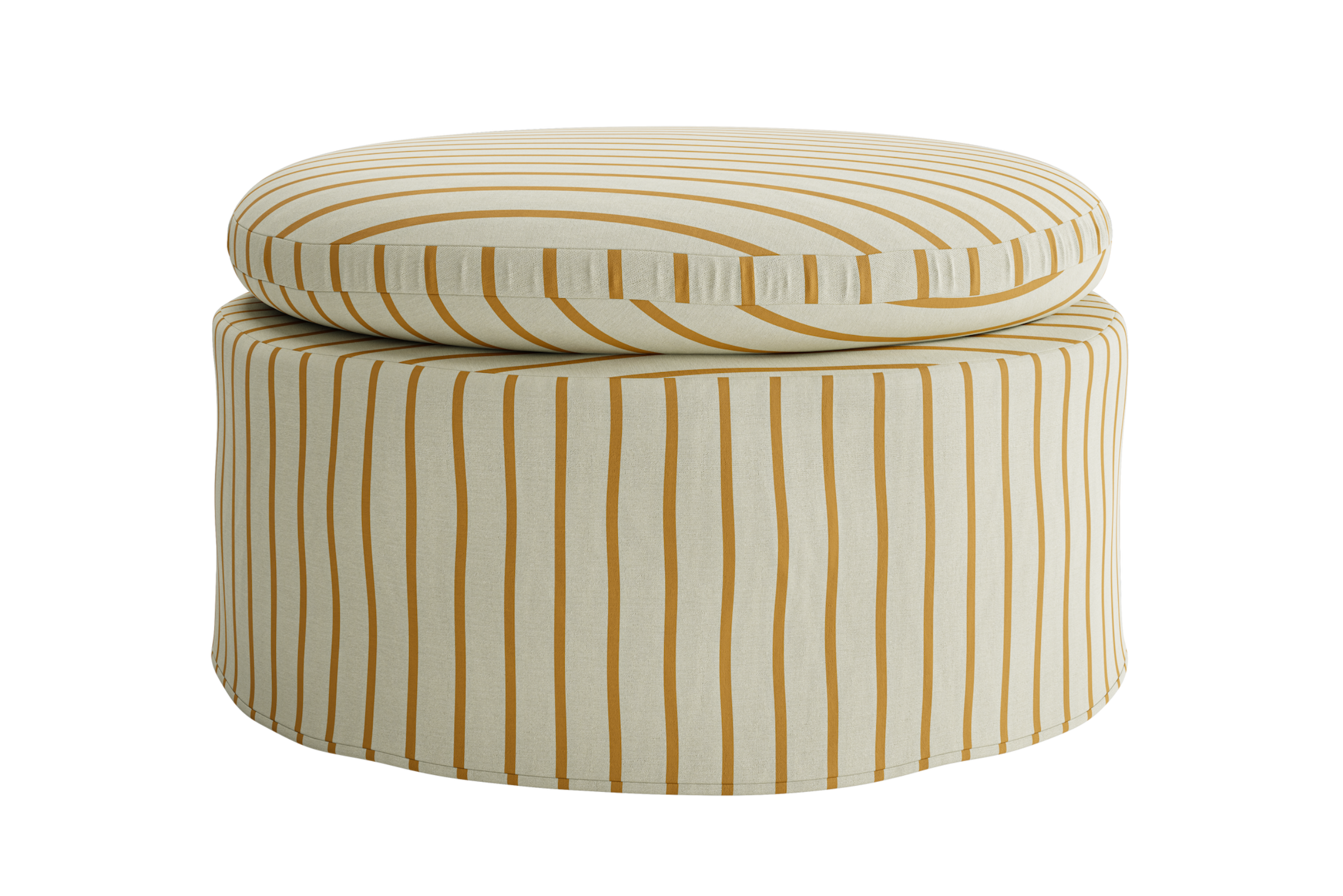 The Evergreen Ottoman | Hemp Blend