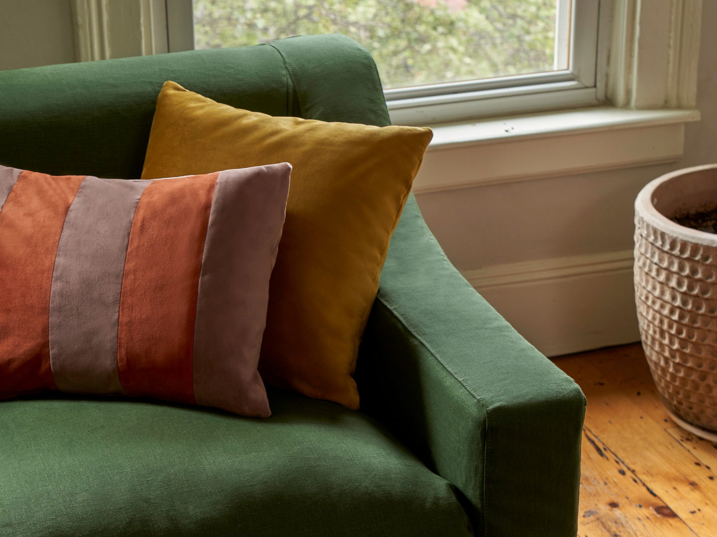 The Evergreen Chair | Recycled Velvet