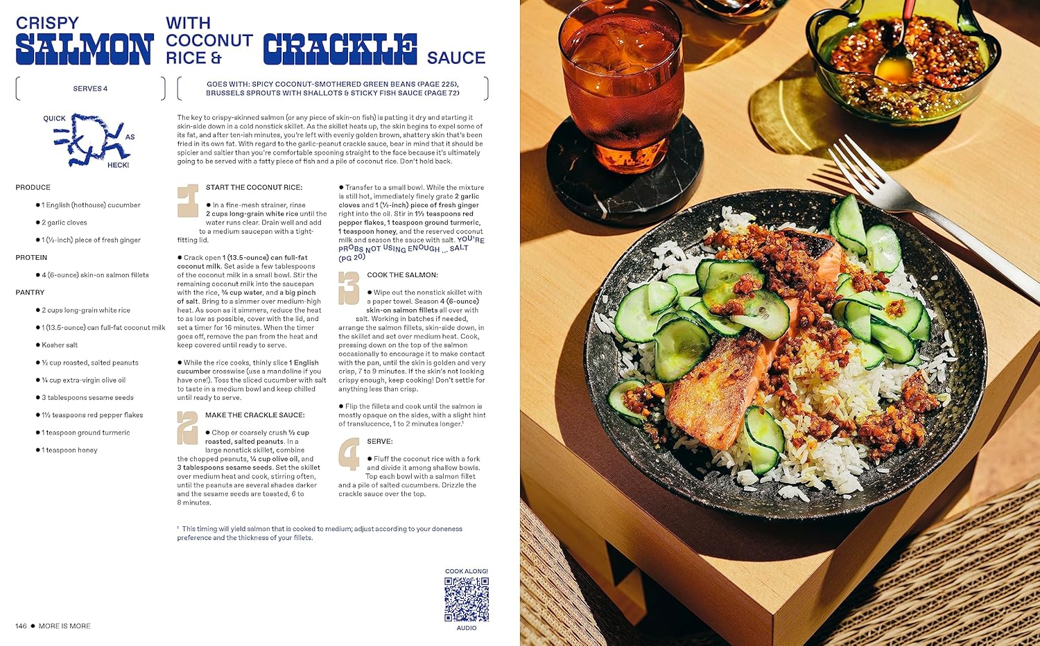 More Is More: Get Loose in the Kitchen | Cookbook