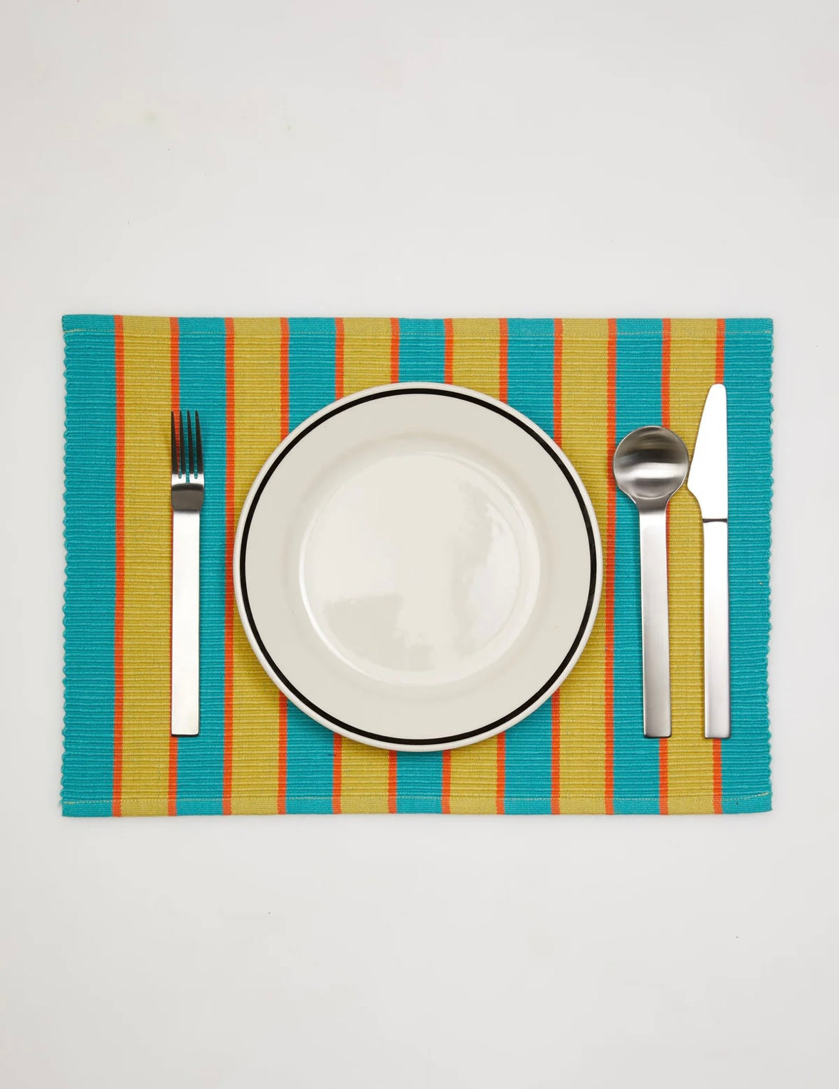 Stripe Placemats - Parmesan